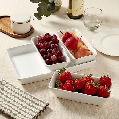 Denmark Tools for Cooks 4-pc. Rectangular Ceramic Serving Set