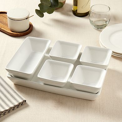 Denmark Tools for Cooks 6-pc. Rectangular Ceramic Serving Set