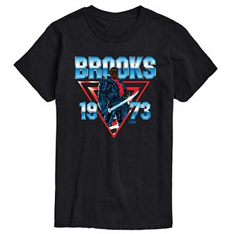 Big & Tall Marvel Blade Brooks 1973 Retro Chrome Short Sleeve Graphic Tee