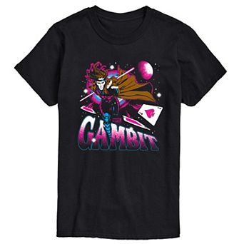 Big & Tall Marvel X-Men Gambit Vintage Short Sleeve Graphic Tee