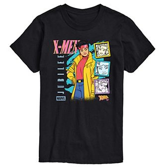 Big & Tall Marvel X-Men '97 Jubilee 90s Bootleg Short Sleeve Graphic Tee