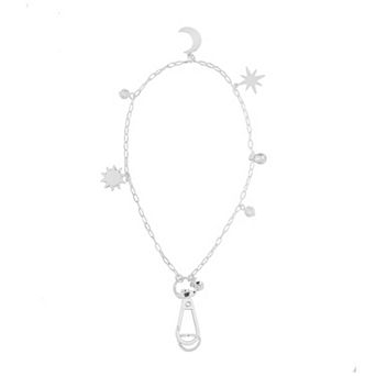 LC Lauren Conrad Star & Moon Phone Chain