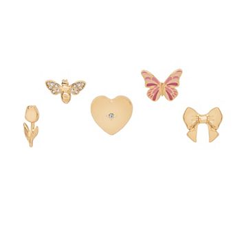 LC Lauren Conrad Feminine Whimsy 5 pc Pin Set