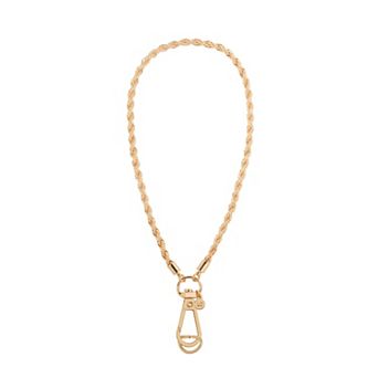 LC Lauren Conrad Twisted Metals Phone Chain