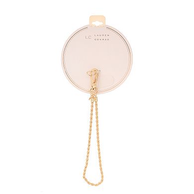 LC Lauren Conrad Twisted Metals Phone Chain