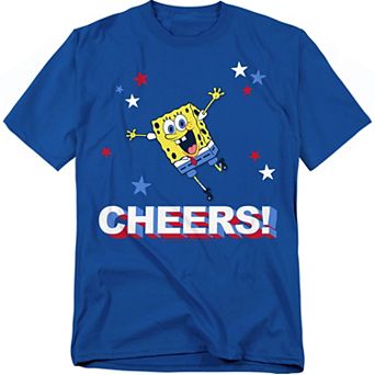 Big & Tall SpongeBob SquarePants Cheers Graphic Tee