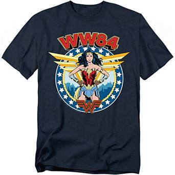Big & Tall DC Comics Wonder Woman 1984 Logo Wings Graphic Tee
