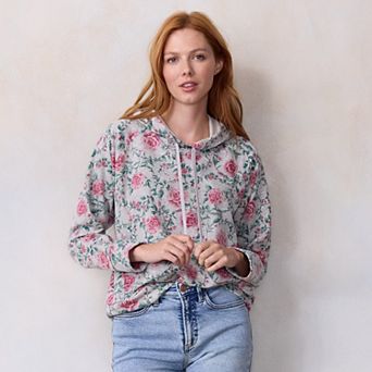 Women's LC Lauren Conrad Long Sleeve Hooded Sweatshirt