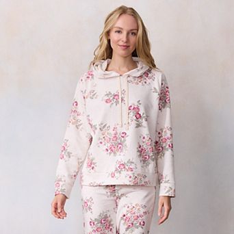 Petite LC Lauren Conrad Long Sleeve Hooded Sweatshirt