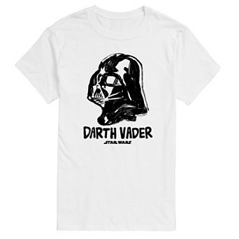 Big & Tall Star Wars Darth Vader Sketch Short Sleeve Graphic Tee