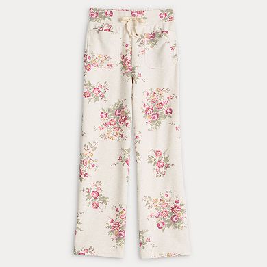 Petite LC Lauren Conrad Floral Wildflower Sweatpants