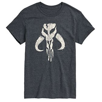 Big & Tall Star Wars The Mandalorian Icon Short Sleeve Graphic Tee