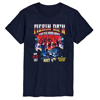 Big & Tall Star Wars Figrin Dan & The Modal Nodes Rock Short Sleeve Graphic Tee