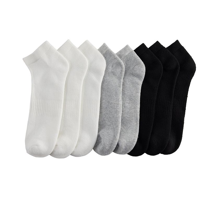 Men's FLX 8-Pack Athletic Low Cut Socks,