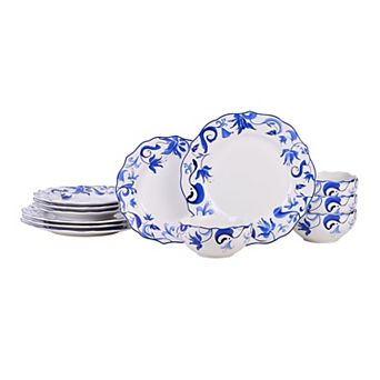 222 Fifth Ayla 12 pc Dinnerware Set