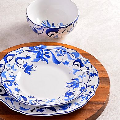 222 Fifth Ayla 12-pc. Dinnerware Set