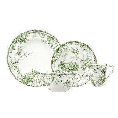 222 Fifth Adelaide Moss 16-pc. Dinnerware Set