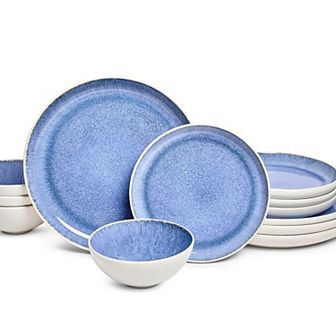 Sango Cove Blue 12 pc Dinnerware Set