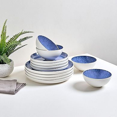 Sango Cove Blue 12-pc. Dinnerware Set
