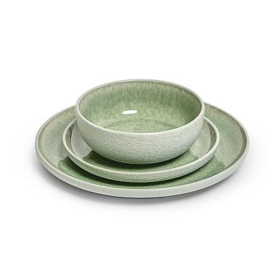 Sango Asher Green 12-pc. Dinnerware Set