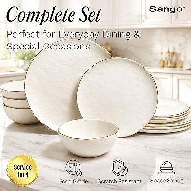 Sango Gansevoort 12-pc. Dinnerware Set