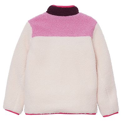 Kids 2-20 Lands' End Sherpa Contrast Full Zip Up Jacket