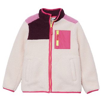 Kids 2-20 Lands' End Sherpa Contrast Full Zip Up Jacket