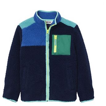 Kids 2-20 Lands' End Sherpa Contrast Full Zip Up Jacket