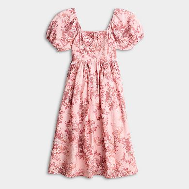 Women's LC Lauren Conrad Puff Sleeve A-Line Maxi Dress