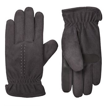 Men's isotoner Water Repellent Microsuede Touchscreen Gloves
