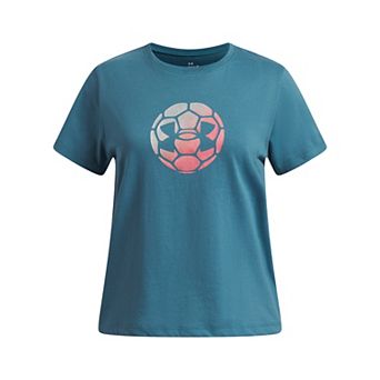 Girls 7-18 Under Armour Soccer Graphic Tee