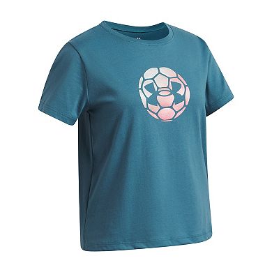 Girls 7-18 Under Armour Soccer Graphic Tee