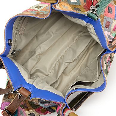 AmeriLeather Willis Leather Shoulder Bag