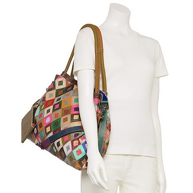 AmeriLeather Willis Leather Shoulder Bag