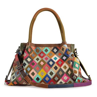 AmeriLeather Willis Leather Shoulder Bag