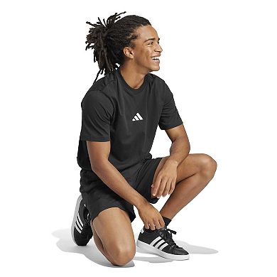 Big & Tall adidas Essentials Small Logo Single Jersey Sportswear T-Shirt