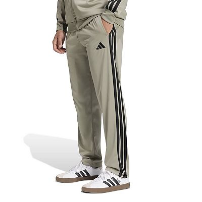 Big Tall adidas 3-Stripes Tricot Open Hem Track Pants