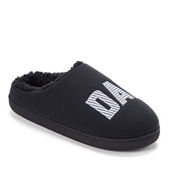 Dearfoams Men's Clog Slippers With Open Back