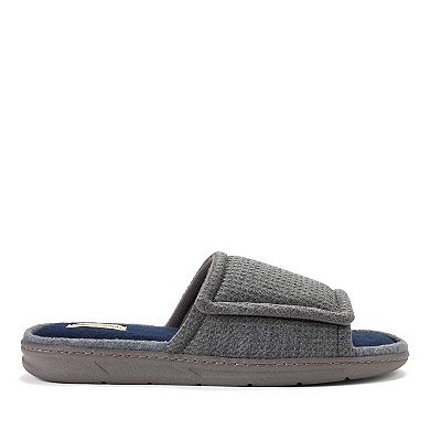 Dearfoams Parson Men's Waffle Slide Slippers