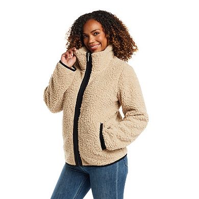 Women's Weathercast Zipper Front Bonded Fleece Jacket