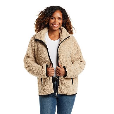 Women's Weathercast Zipper Front Bonded Fleece Jacket