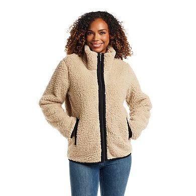 Women's Weathercast Zipper Front Bonded Fleece Jacket