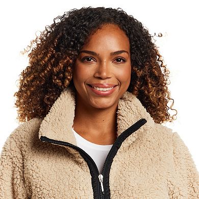 Women's Weathercast Zipper Front Bonded Fleece Jacket