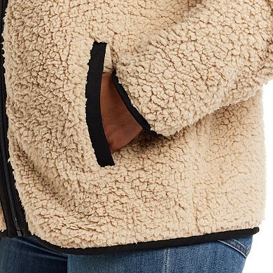 Women's Weathercast Zipper Front Bonded Fleece Jacket