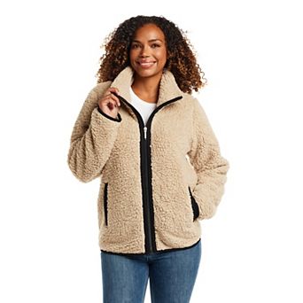 Women's Weathercast Zipper Front Bonded Fleece Jacket