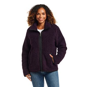 Women's Weathercast Zipper Front Bonded Fleece Jacket