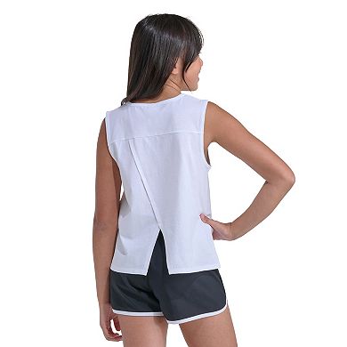 Girls 7-16 adidas Sleeveless Swing Back Vent Tank Top