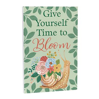 Evergreen Enterprises Time To Bloom Wooden Wall Decor