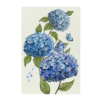 Evergreen Enterprises Hydrangea Haven Wooden Wall Decor