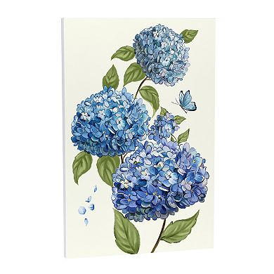 Evergreen Enterprises Hydrangea Haven Wooden Wall Decor